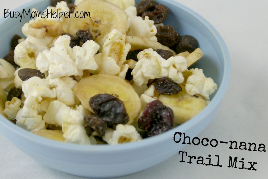 Choco-Nana Trial Mix / Busy Mom's Helper