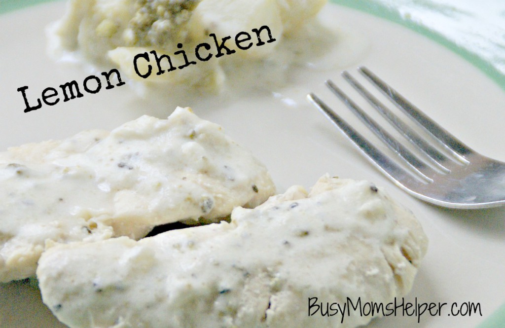 Lemony Greek Chicken / Busy Mom's Helper
