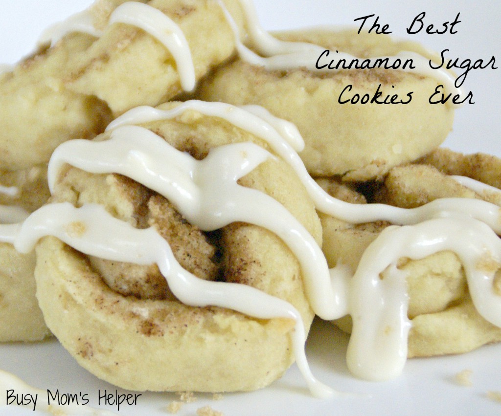 The Best Cinnamon Sugar Cookies EVER / Busy Mom's Helper
