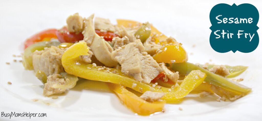 Sesame Stir Fry / Busy Mom's Helper
