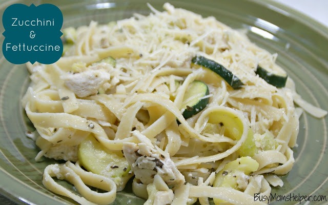 Zucchini & Fettuccine / Busy Mom's Helper