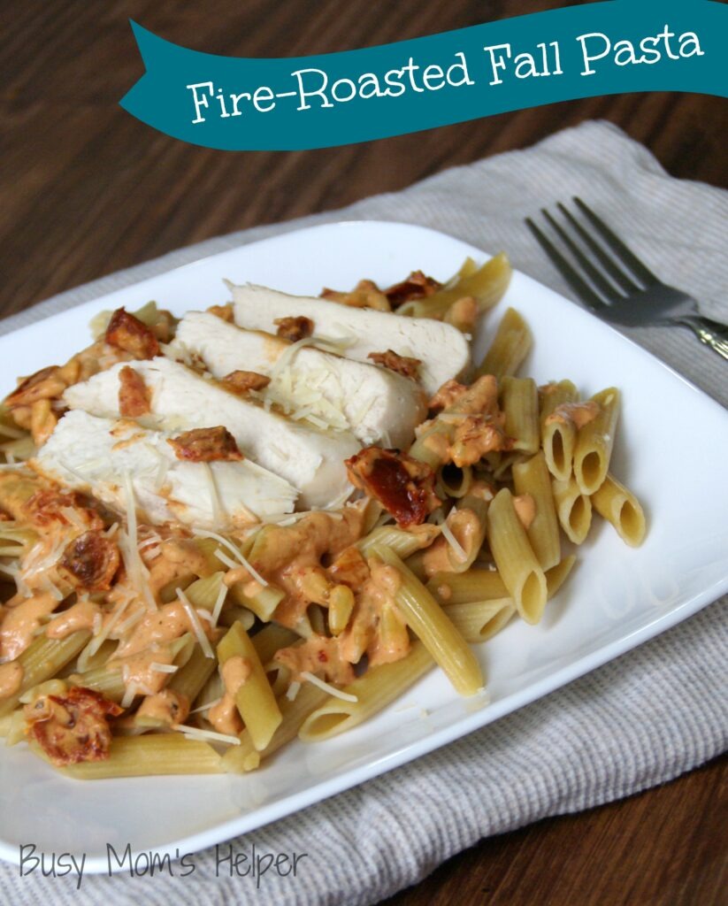 Fire-Roasted Fall Pasta / Busy Mom's Helper