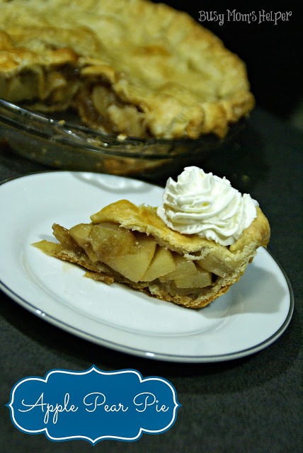 Apple Pear Pie & Berry Fruity Crumble / Busy Mom's Helper