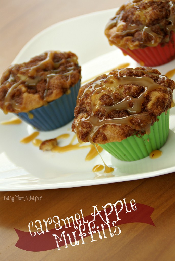 Caramel Apple Muffins / Busy Mom's Helper