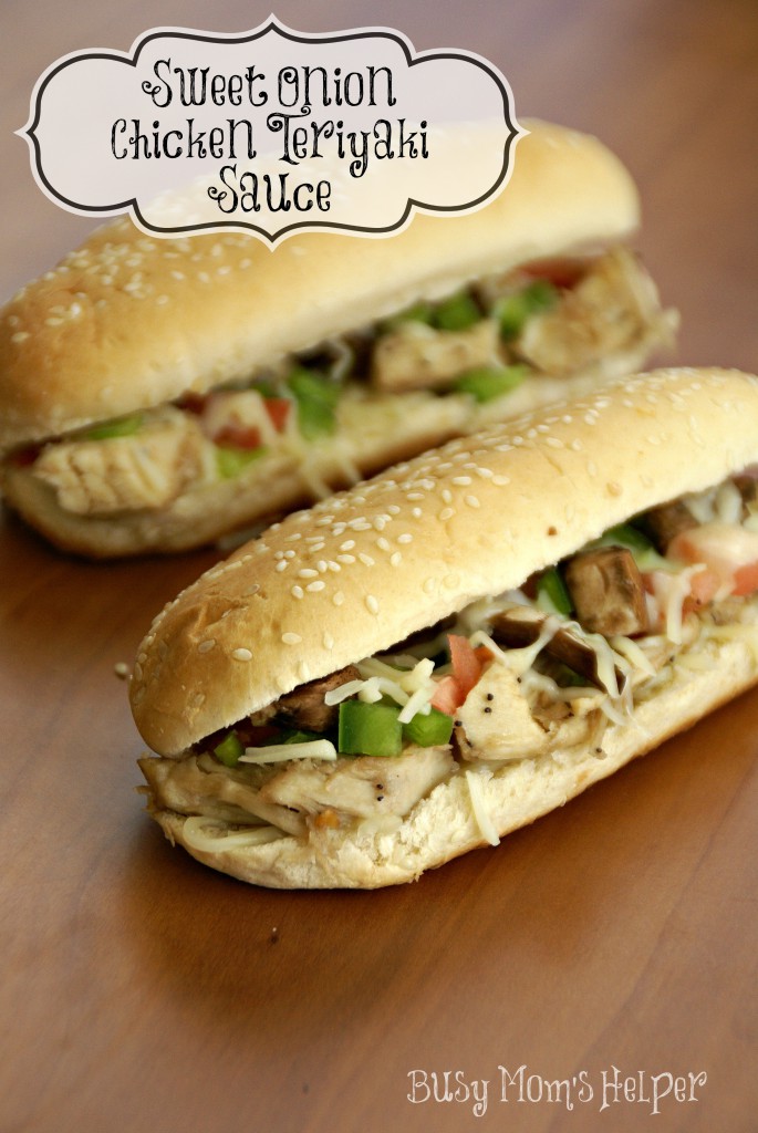 Sweet Onion Chicken Teriyaki Sauce / Busy Mom's Helper