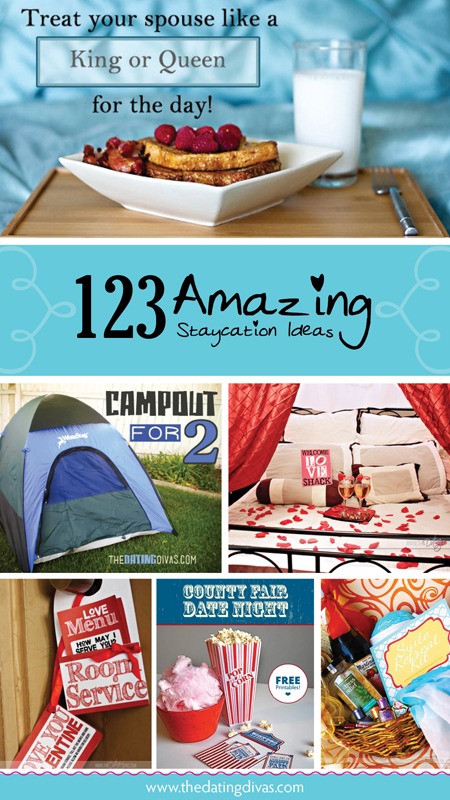 Over 100 Budget-Saving Staycation Ideas / by www.BusyMomsHelper.com #staycation #summer