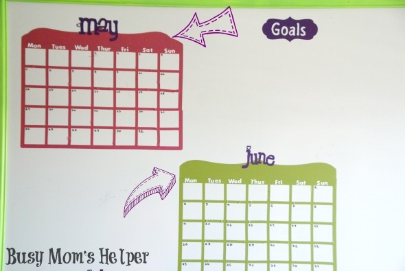 How I Organize My Blog Planning / by www.BusyMomsHelper.com #blogging #organization #dryerase #craftroom