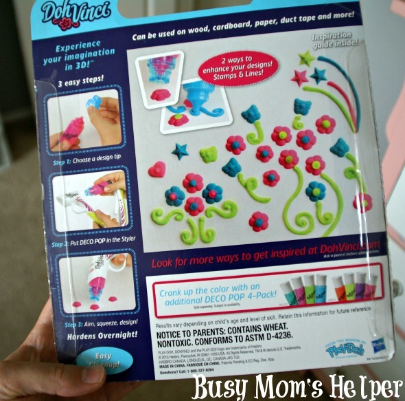 Get Your Craft on with Doh Vinci / review by Busy Mom's Helper #craft #playdough #dohvinci #kidsfun