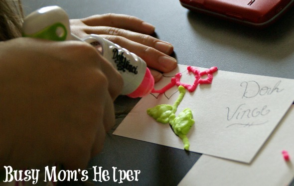 Get Your Craft on with Doh Vinci / review by Busy Mom's Helper #craft #playdough #dohvinci #kidsfun