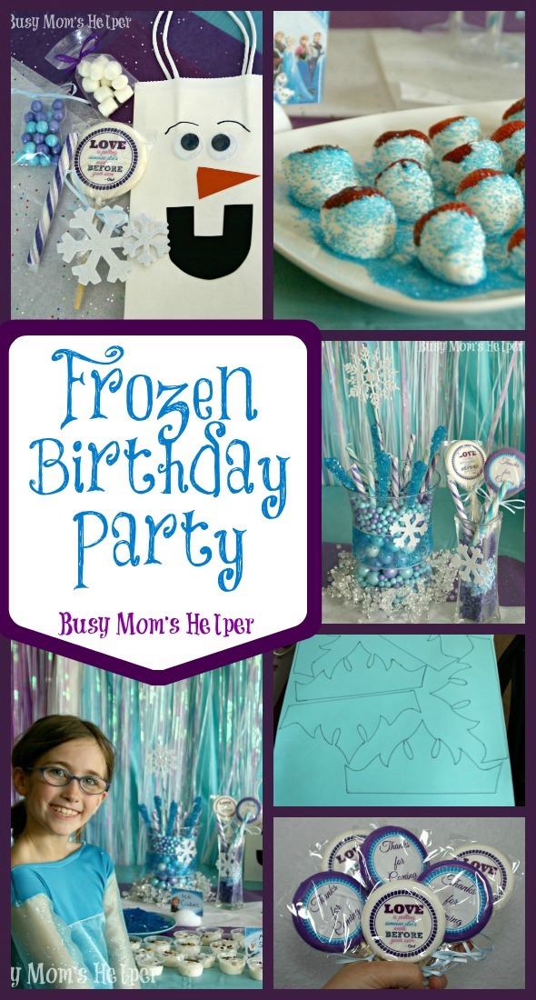 Frozen Birthday Party / by Busy Mom's Helper #Frozen #Disney #Olaf #Elsa #Birthday #Party #GirlParty