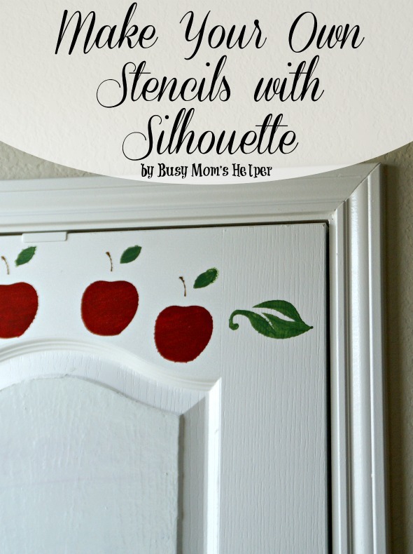 Make Your Own Stencils with Silhouette / by Busy Mom's Helper #stencils #silhouette #painting #decor