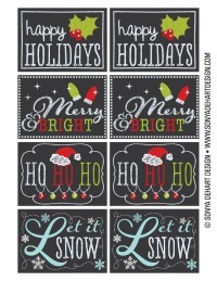 Ultimate Printable Holiday Gift Tag Round Up / by Busy Mom's Helper #holidays #freeprintables #gifttags