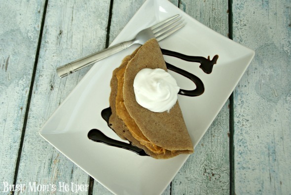 Pumpkin Spice Crepes / by Busy Mom's Helper #pumpkin #breakfast #dessert