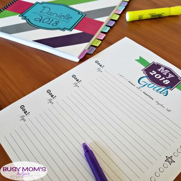 Free Printable Goal Printable #newyear #printable #freeprintable #goal #goals #goaltracker