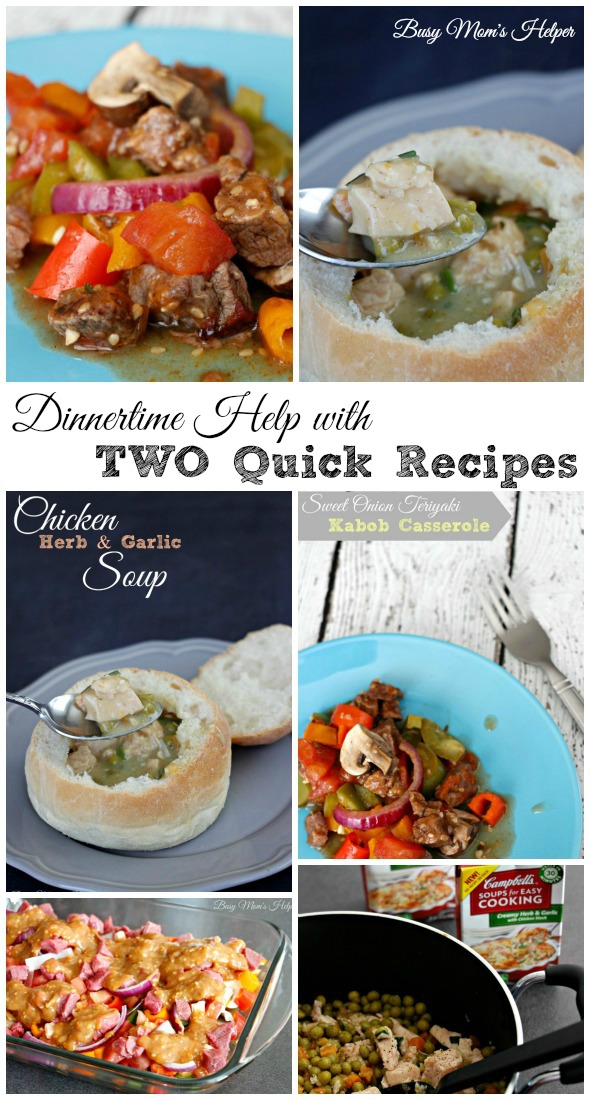 Dinnertime Help with TWO Quick Recipes / by Busy Mom's Helper #WeekNightHero #ad