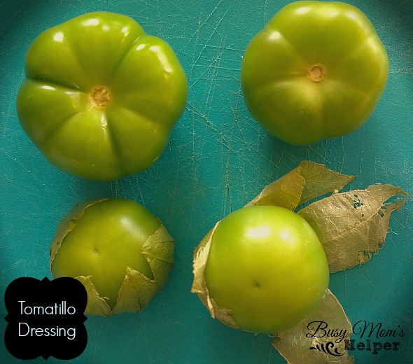 Tomatillo Dressing by Nikki Christiansen for Busy Mom's Helper