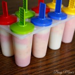 Homemade Fruit and Yogurt Popsicles / https://www.busymomshelper.com #HelloSummerFun #IC #ad