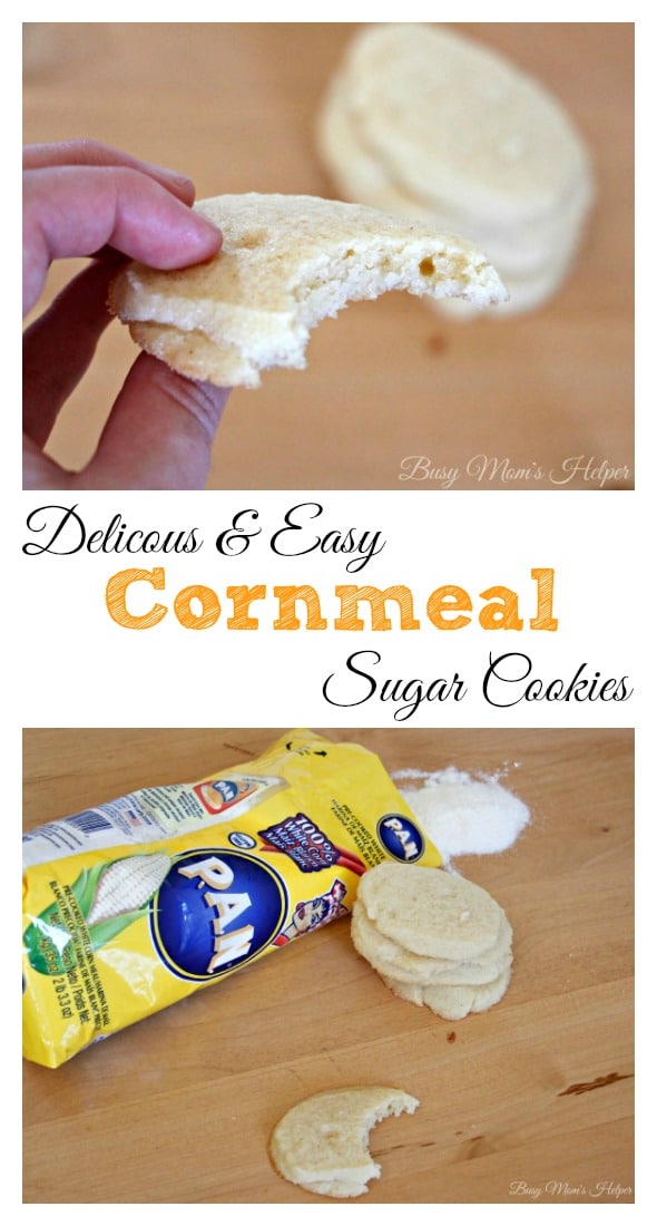 Delicious & Easy Cornmeal Sugar Cookies / by Busy Mom's Helper #PANFan #IC #ad