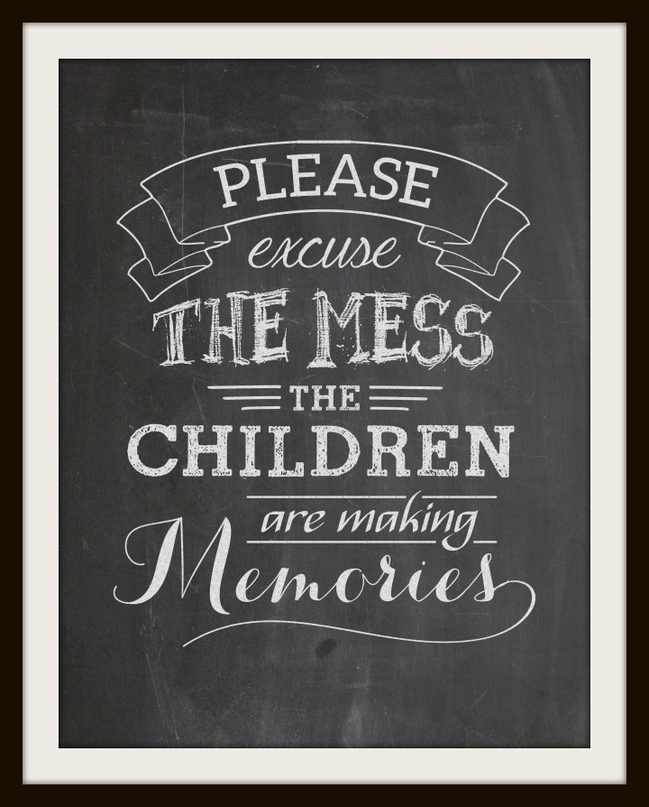 Please Excuse the Mess matted