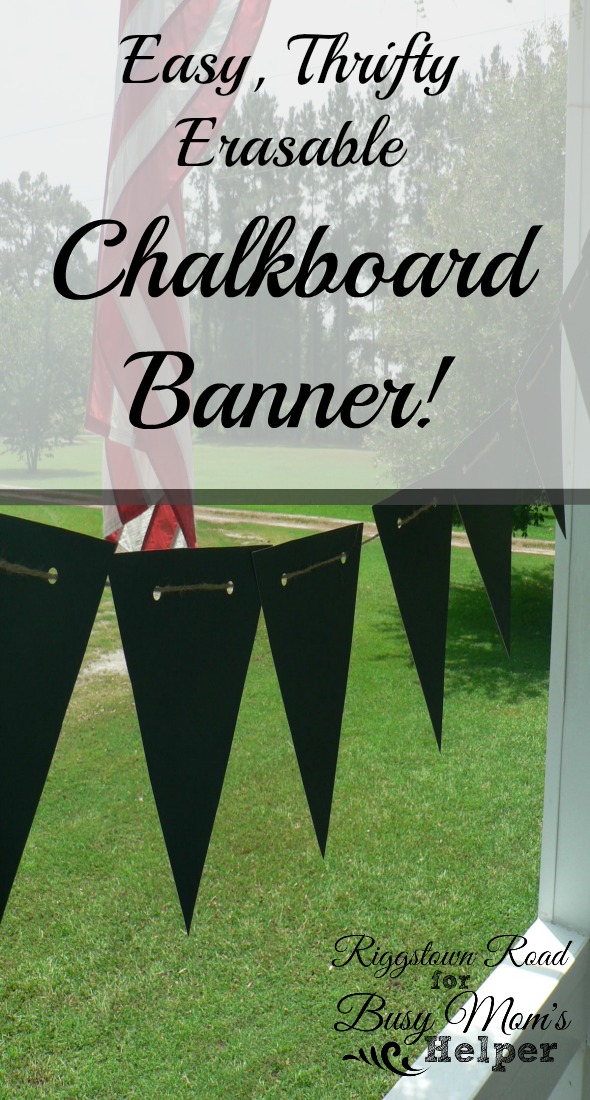 Chalkboard Banner