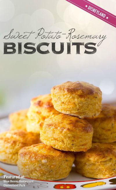 Sweet Potato-Rosemary Biscuits from Blue Bayou / Round up by Busy Mom's Helper
