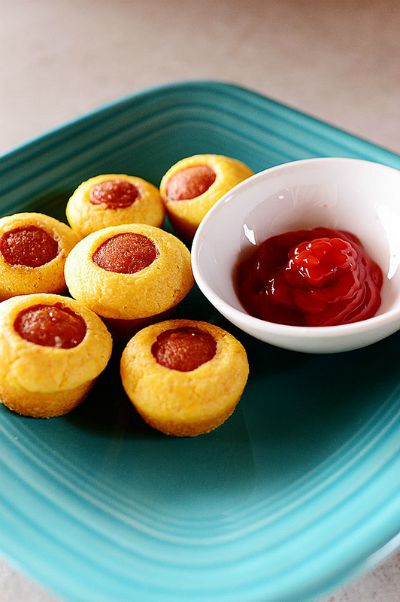 Corn Dog Muffins / by The Pioneer Woman / Round up by Busy Mom's Helper