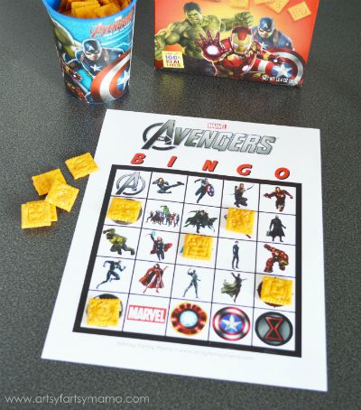 Avengers Bingo / Artsy Fartsy Mama / Round up by Busy Mom's Helper