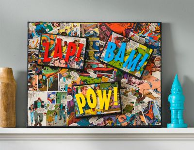 DIY Comic Book Canvas / by Mod Podge Rocks Blog / Round up by Busy Mom's Helper