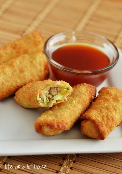 Chicken Egg Rolls / by Life in the Lofthouse / Round up by Busy Mom's Helper