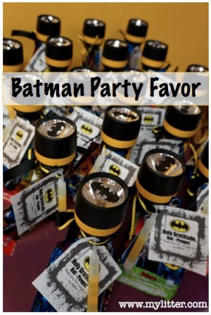 Batman Party Favors / by My Litter / Round up by Busy Mom's Helper
