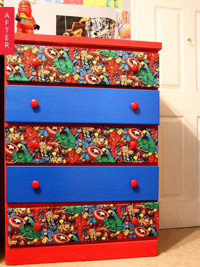 Heroic Dresser Makeover / by Apartment Therapy / Round up by Busy Mom's Helper
