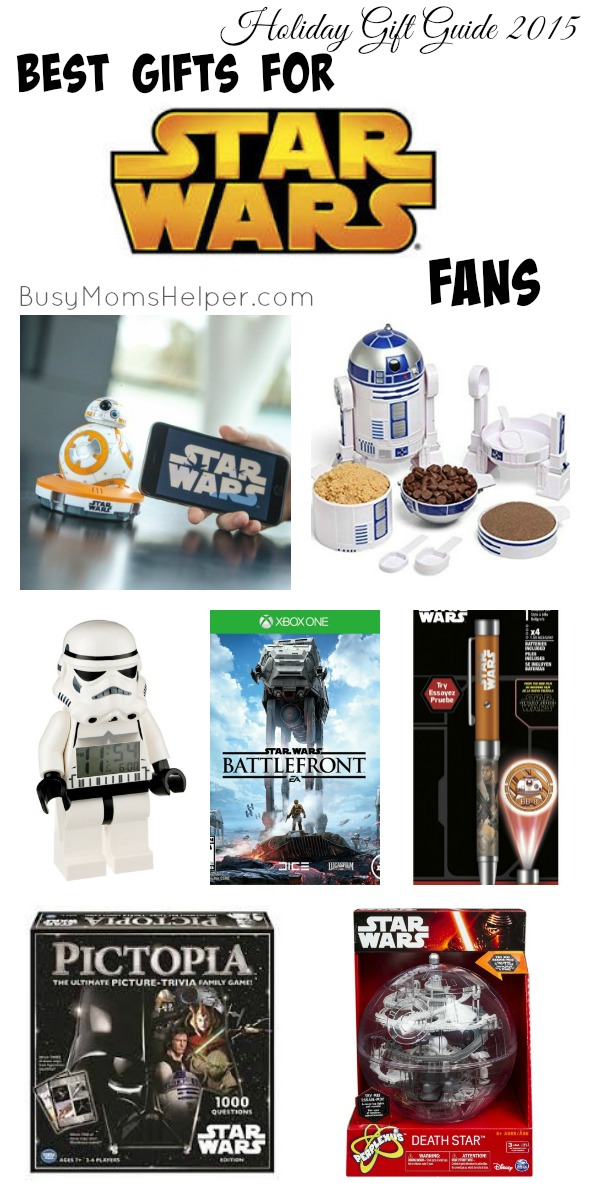 Best Gifts for Star Wars Fans / by BusyMomsHelper.com / Holiday Gift Guides 2015 #sponsored