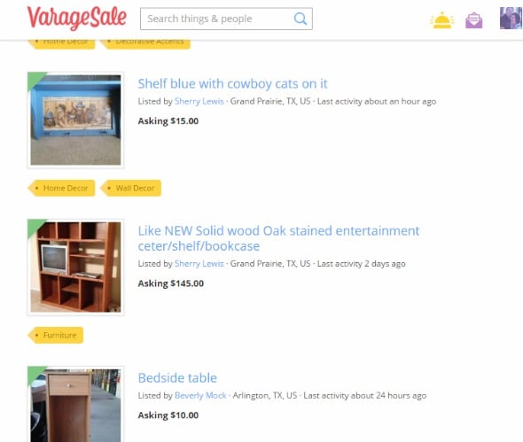 Varagesale: Sell, Buy & Earn / by Busy Mom's Helper #ad