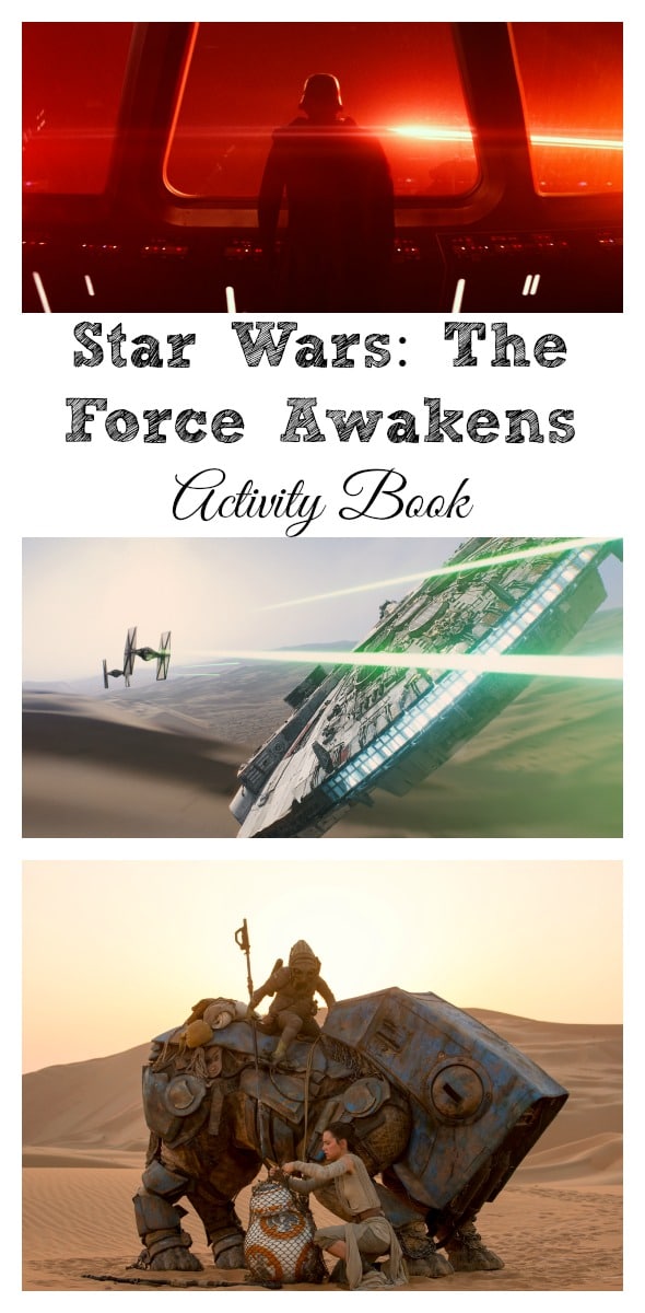 Star Wars: The Force Awakens Activity Book Free Printables / by Busy Mom's Helper