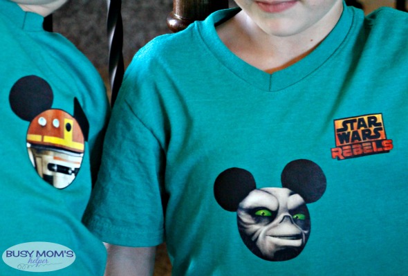 DIY Star Wars Rebels Shirts / by BusyMomsHelper.com / Heat Transfer Shirts / Iron Transfer Shirts