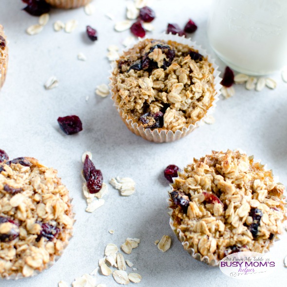 single serve cranberry oatmeal