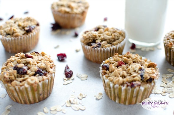 single serve cranberry baked oatmeal