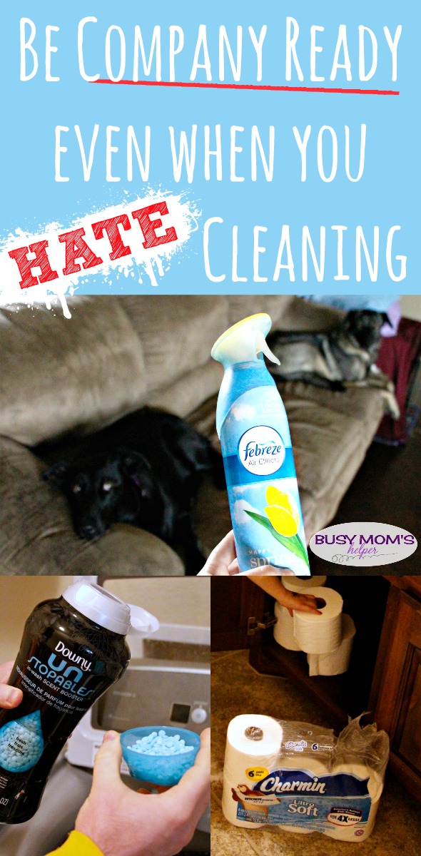Be Company Ready Even When You HATE Cleaning / by BusyMomsHelper.com #ad #PGDetailsMatter #IC