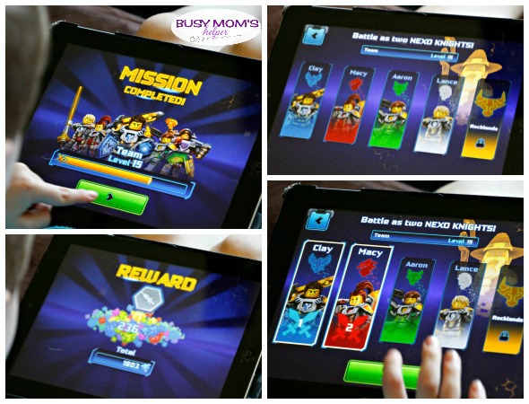 LEGO Nexo Knights App / by BusyMomsHelper.com / received a free viewing of the movie, but this review is all my own