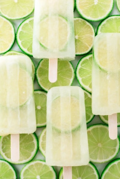 Limeade Popsicles 