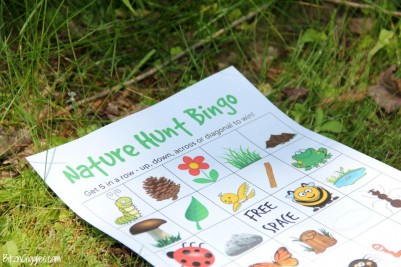 Nature Hunt Bingo 