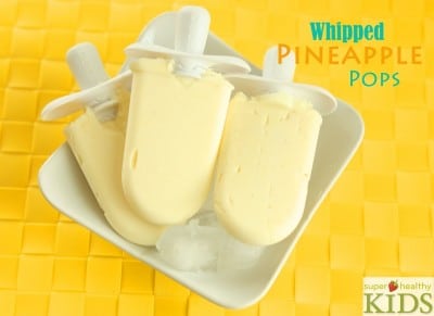 Whipped Pineapple Pops