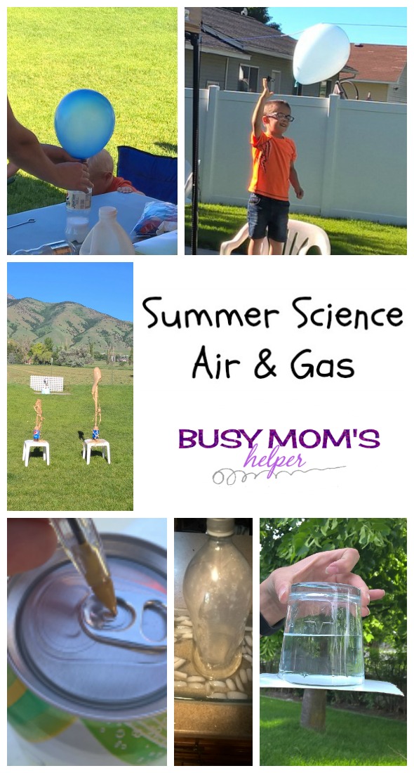 Summer Science Air & Gas by Nikki Christiansen for Busy Mom's Helper