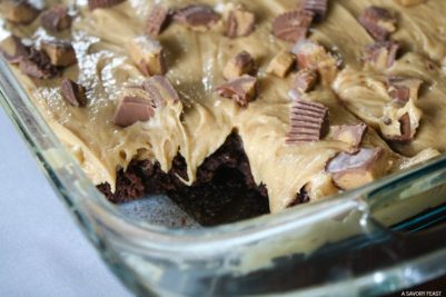 PB Cheesecake Brownies