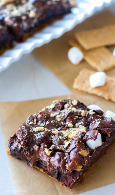 Smores Brownies Long