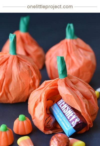 Tissue-Paper-Pumpkins