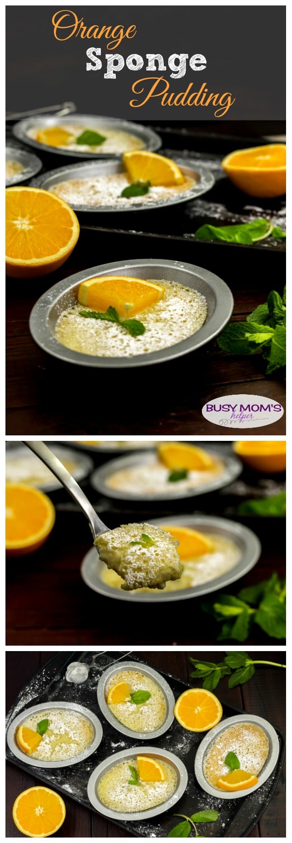 Orange Sponge Cake / a refreshing dessert recipe