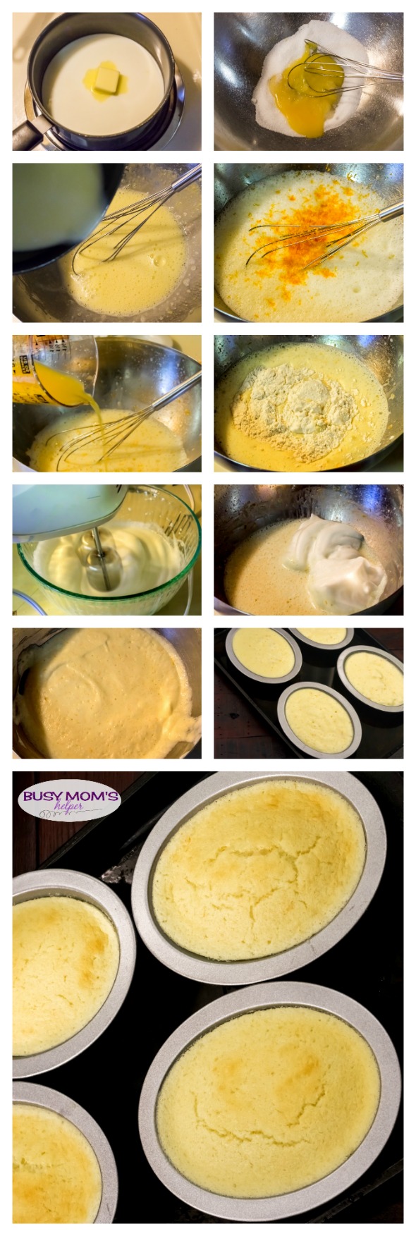 Orange Sponge Cake / a refreshing dessert recipe