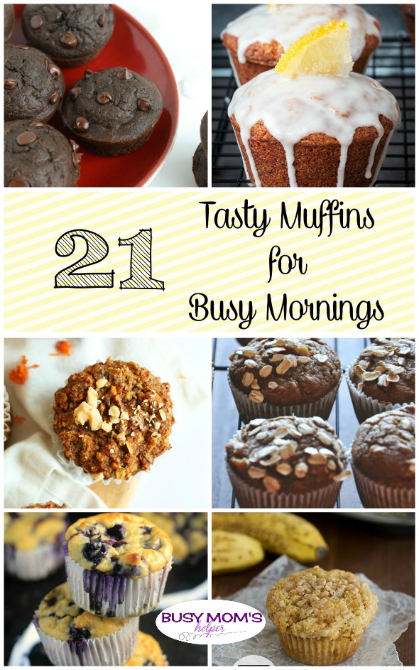 21 Tasty Muffins for Busy Mornings - Busy Mom's Helper