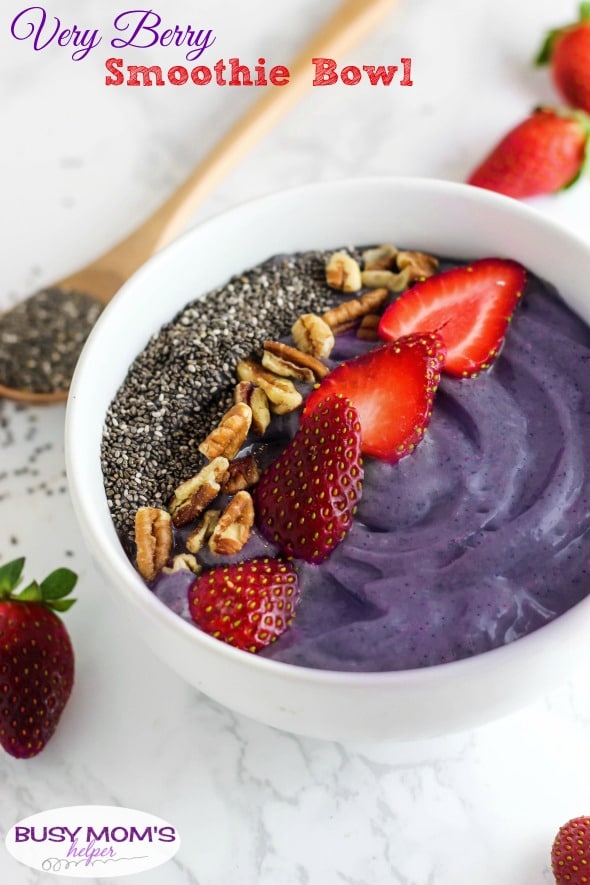 Very Berry Smoothie Bowl Recipe